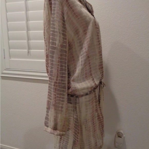 Raga Anthropologie Stylish Gray and Brown Women's Dress - Picture 3 of 9